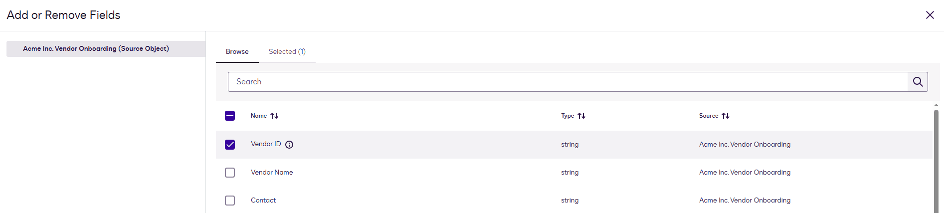 User interface for adding or removing points, showing a list of scheduling items with checkboxes.